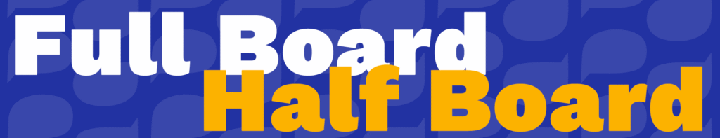 full board half board